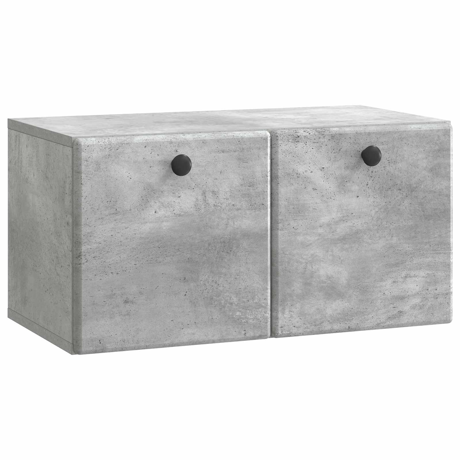 Mobile Porta TV da Muro Grigio Cemento 59,5 x 31 x 30 cm | homemem39