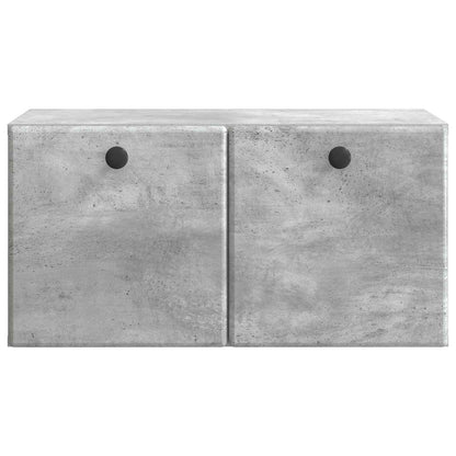 Mobile Porta TV da Muro Grigio Cemento 59,5 x 31 x 30 cm | homemem39