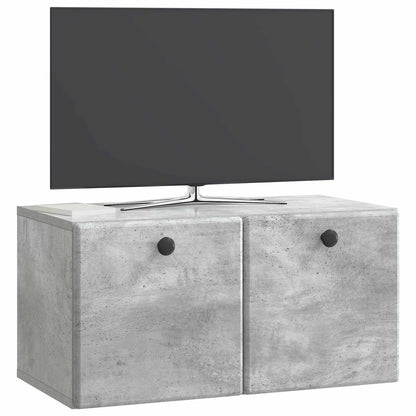 Mobile Porta TV da Muro Grigio Cemento 59,5 x 31 x 30 cm | homemem39