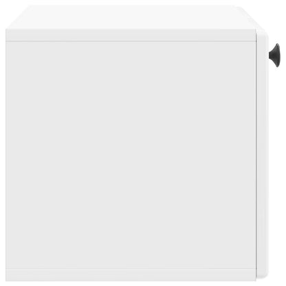Mobile Porta TV da Muro Bianco Lucido 59,5 x 31 x 30 cm | homemem39