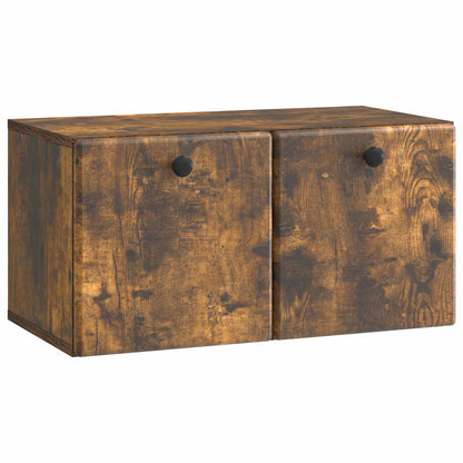 Mobile Porta TV da Muro 59,5 x 31 x 30 cm Rovere Fumo