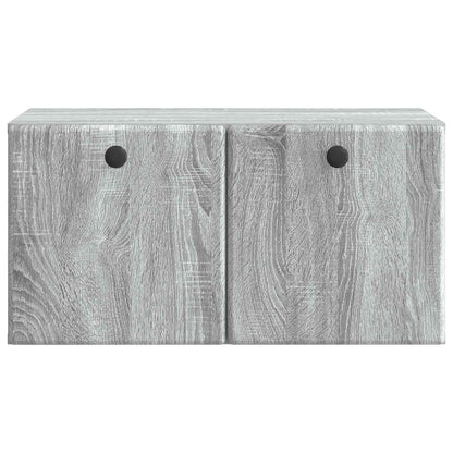 Mobile Porta TV da Muro 59,5 x 31 x 30 cm Sonoma grigio