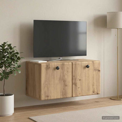 Mobile Porta TV da Muro 59,5 x 31 x 30 cm Rovere Artigianale