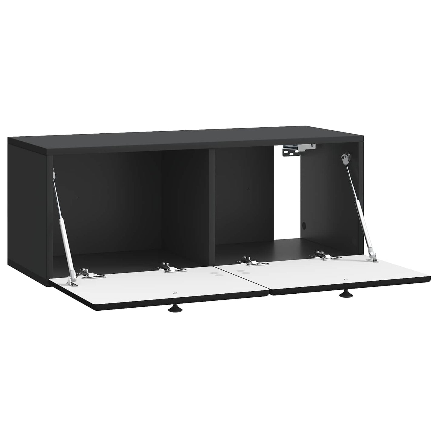 Mobile Porta TV da Muro Nero 78,5 x 31 x 30 cm | homemem39