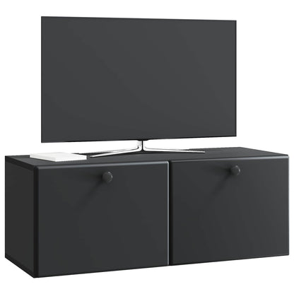 Mobile Porta TV da Muro Nero 78,5 x 31 x 30 cm | homemem39