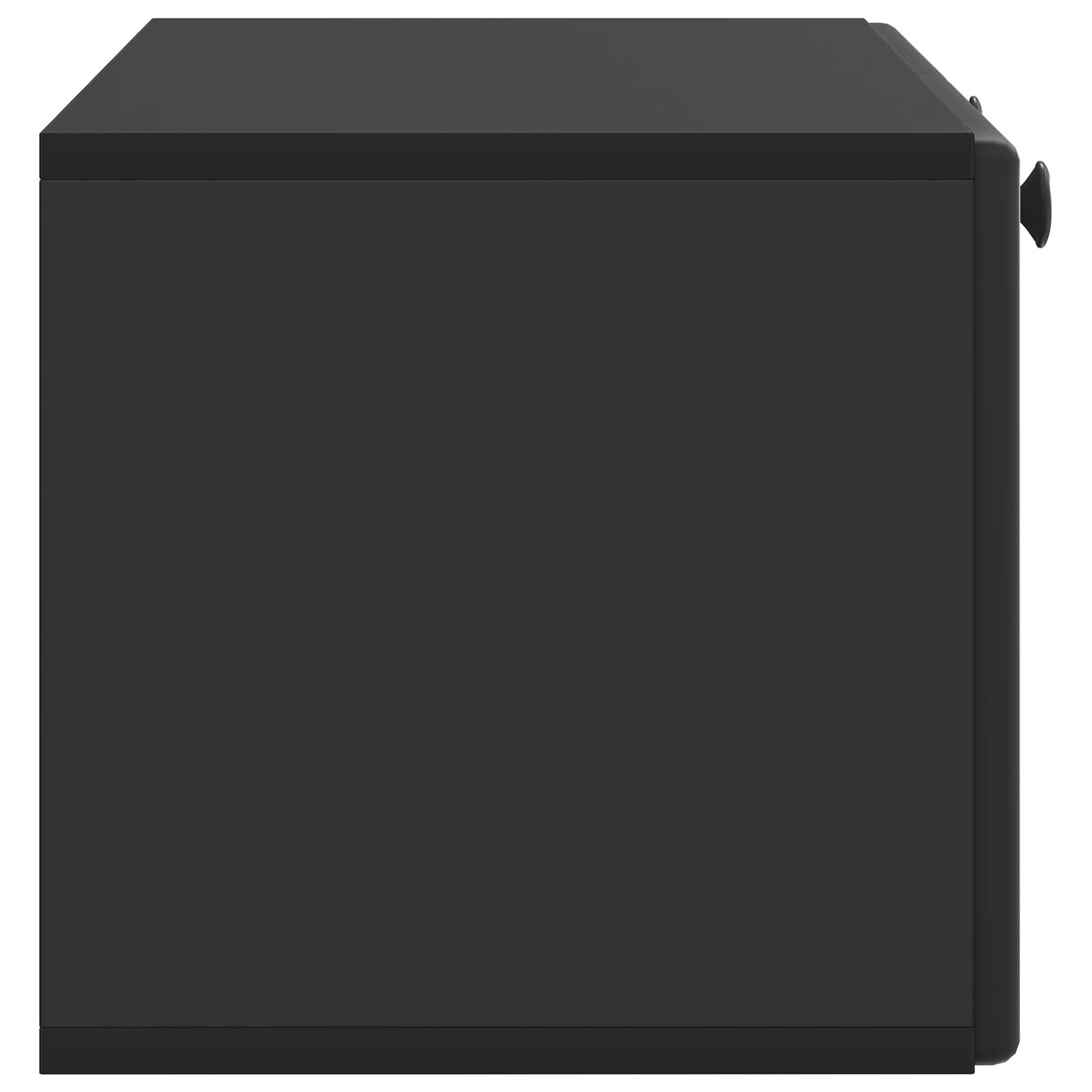 Mobile Porta TV da Muro Nero 78,5 x 31 x 30 cm | homemem39