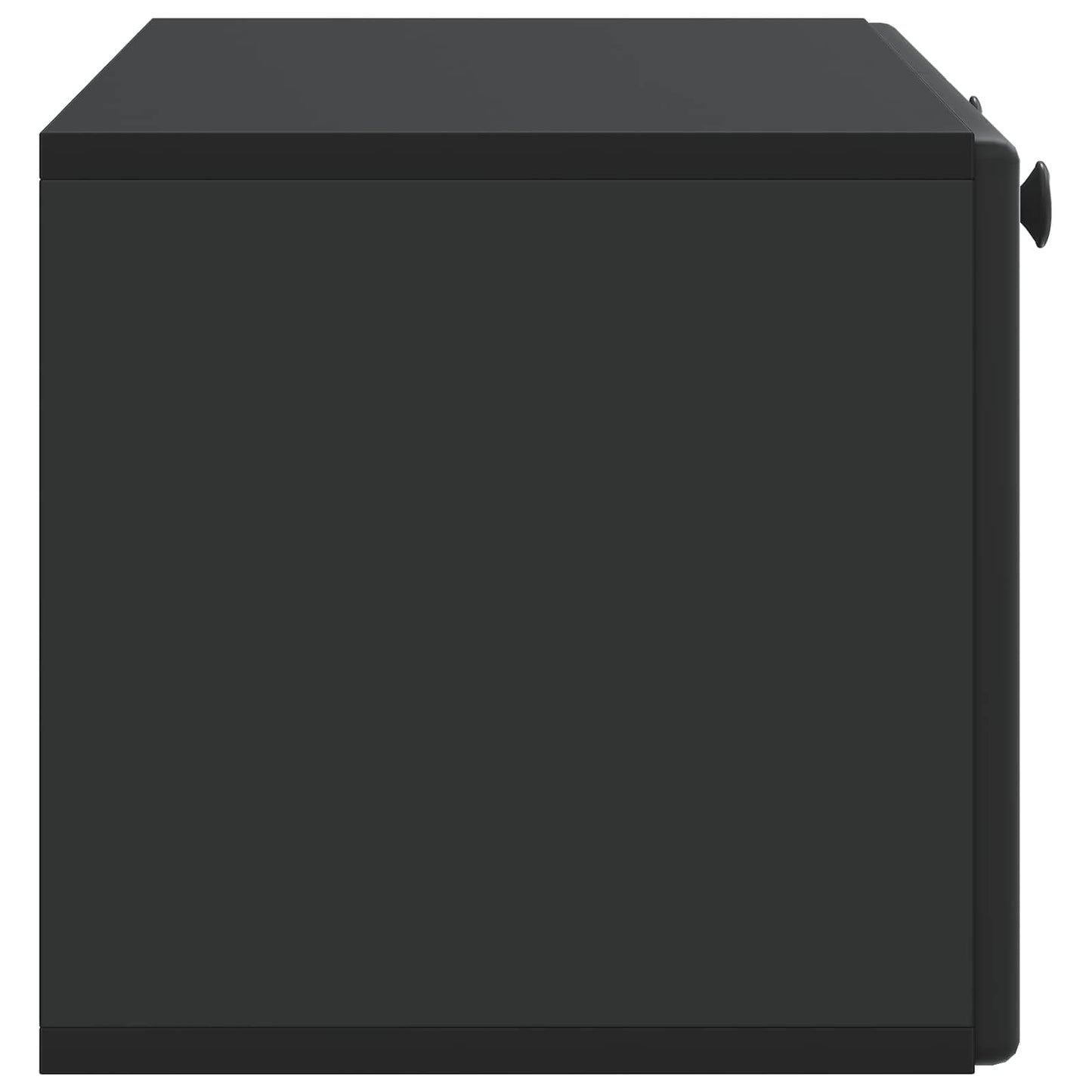 Mobile Porta TV da Muro 78,5 x 31 x 30 cm Nero