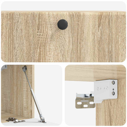 Mobile Porta TV da Muro Rovere Sonoma 78,5 x 31 x 30 cm | homemem39