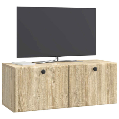 Mobile Porta TV da Muro Rovere Sonoma 78,5 x 31 x 30 cm | homemem39
