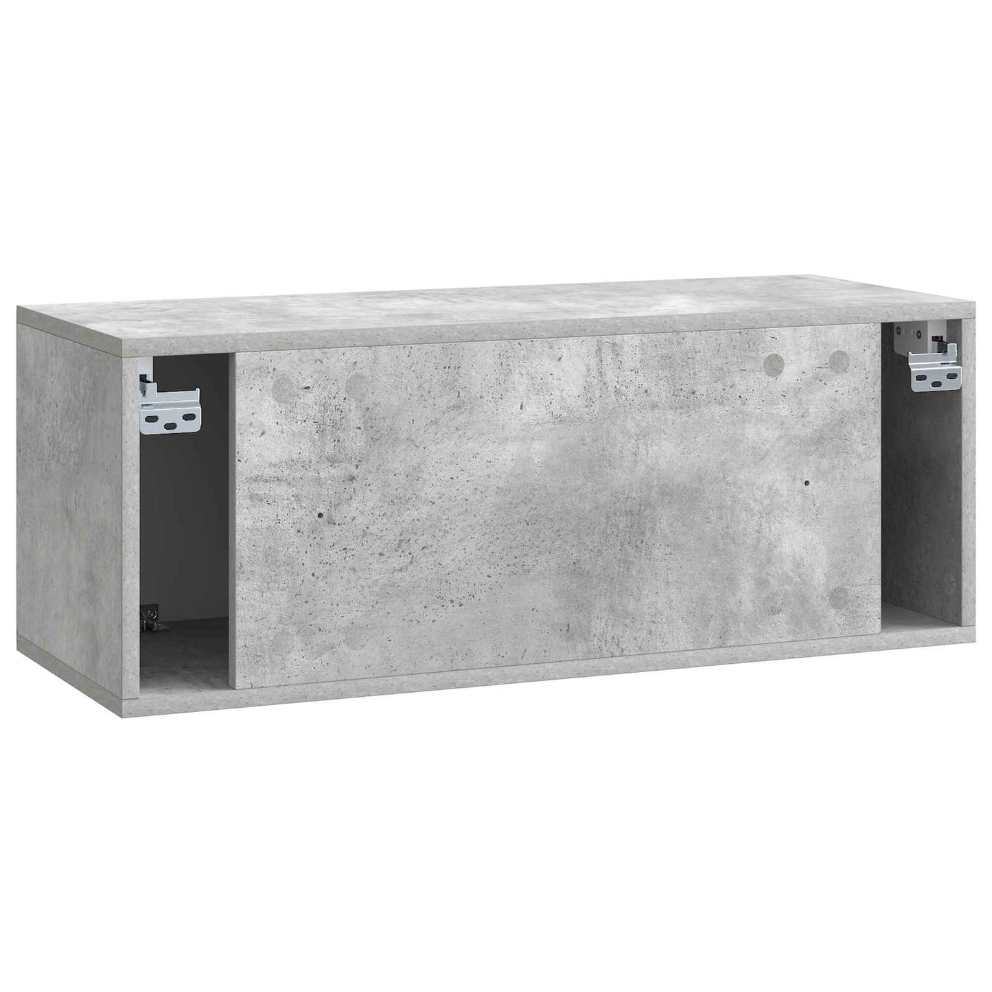Mobile Porta TV da Muro 78,5 x 31 x 30 cm Grigio Cemento