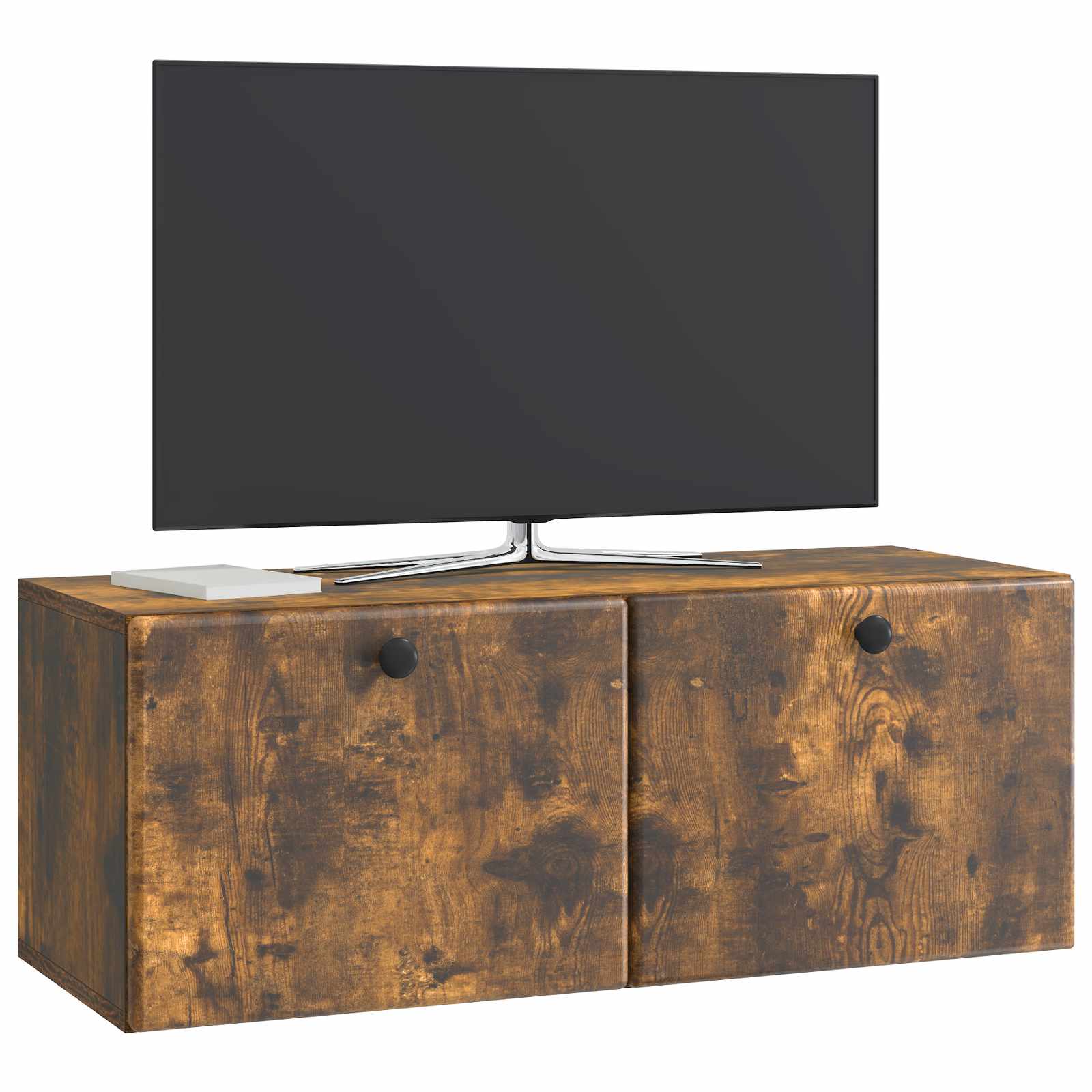 Mobile Porta TV da Muro Rovere Fumo 78,5 x 31 x 30 cm | homemem39