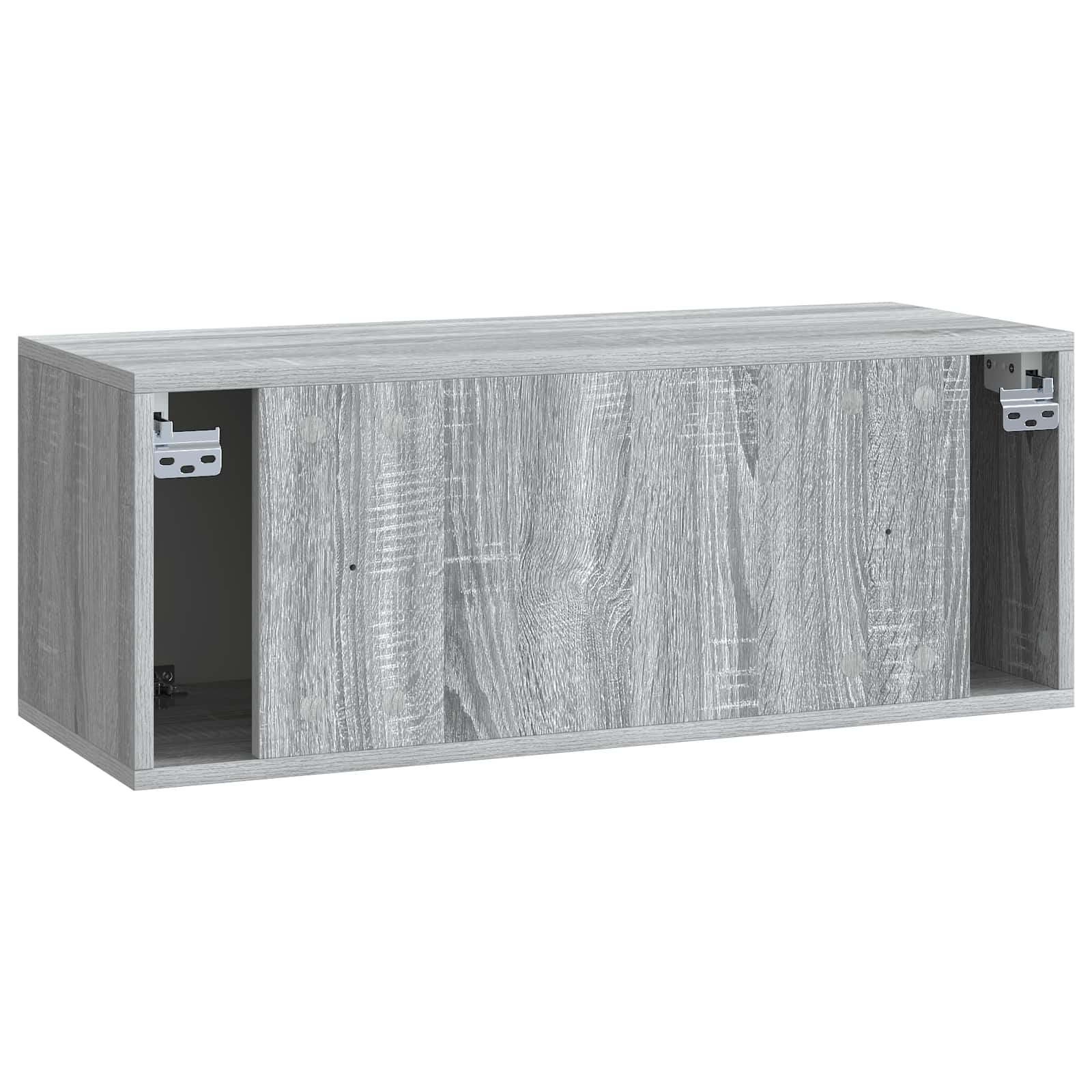 Mobile Porta TV da Muro Grigio Sonoma 78,5 x 31 x 30 cm | homemem39