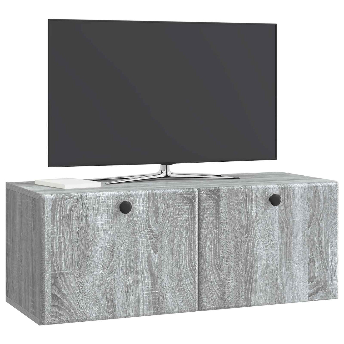 Mobile Porta TV da Muro Grigio Sonoma 78,5 x 31 x 30 cm | homemem39