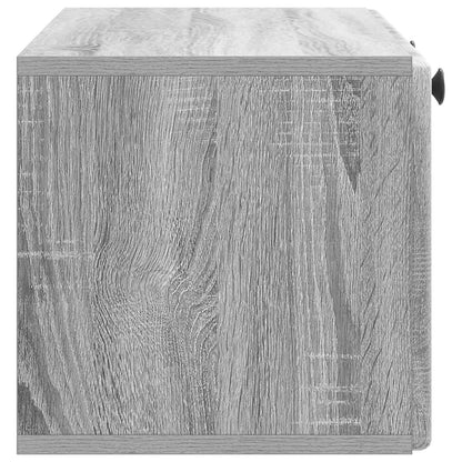 Mobile Porta TV da Muro Grigio Sonoma 78,5 x 31 x 30 cm | homemem39