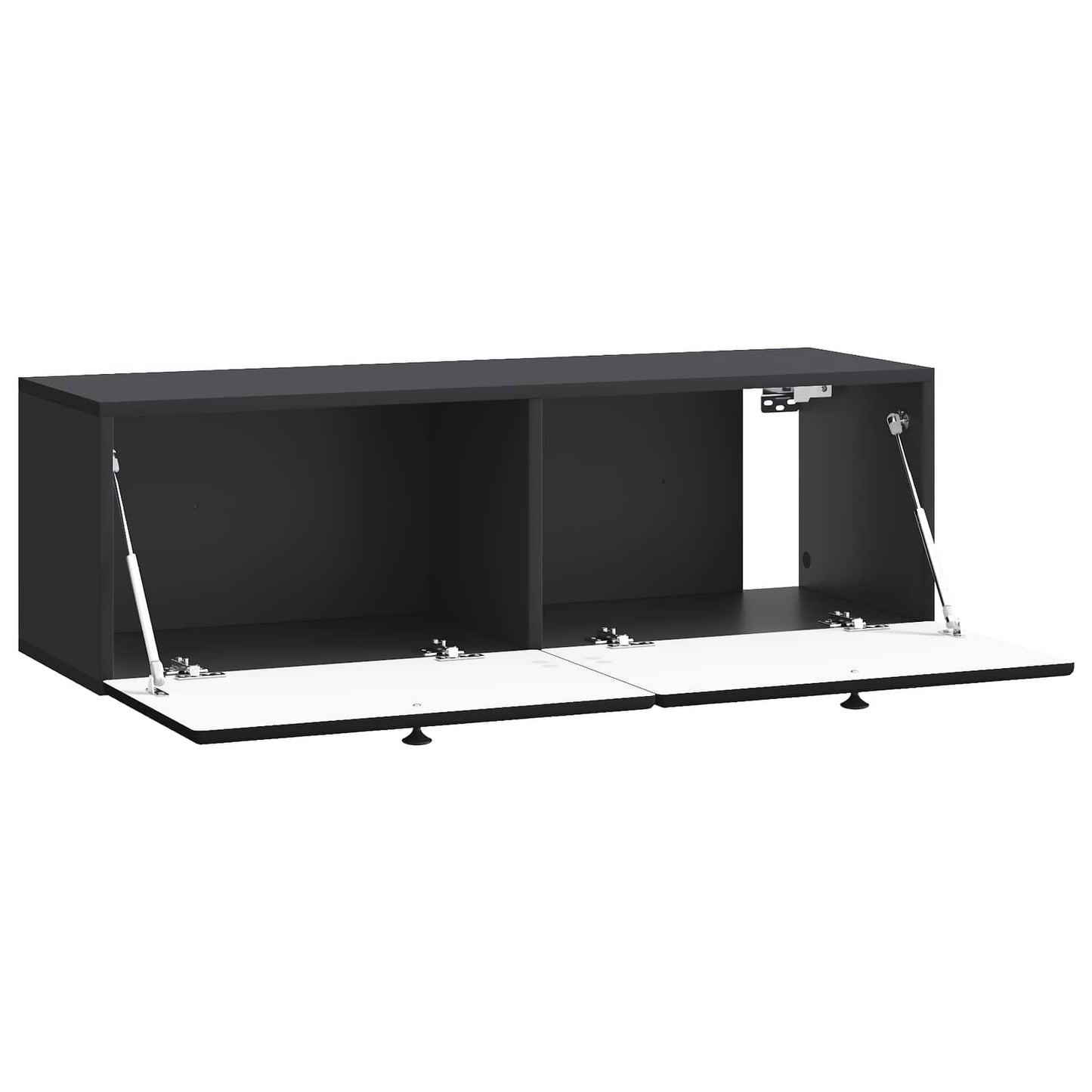 Mobile Porta TV da Muro 98 x 31 x 30 cm Nero
