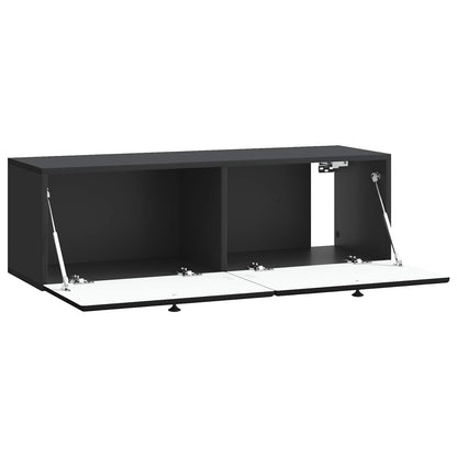 Mobile Porta TV da Muro 98 x 31 x 30 cm Nero