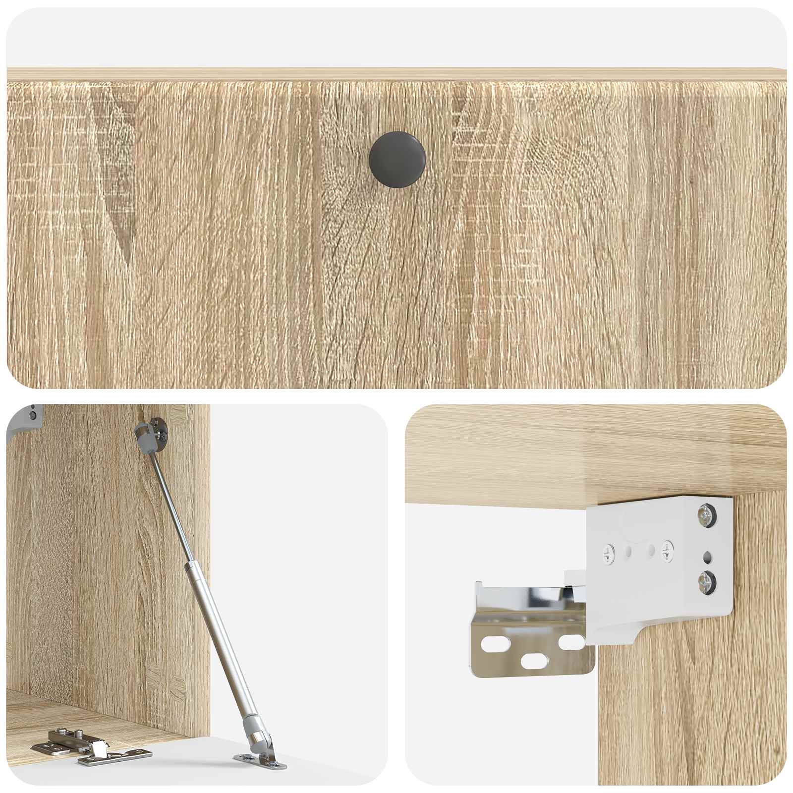 Mobile Porta TV da Muro Rovere Sonoma 98 x 31 x 30 cm | homemem39