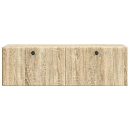 Mobile Porta TV da Muro 98 x 31 x 30 cm Rovere Sonoma