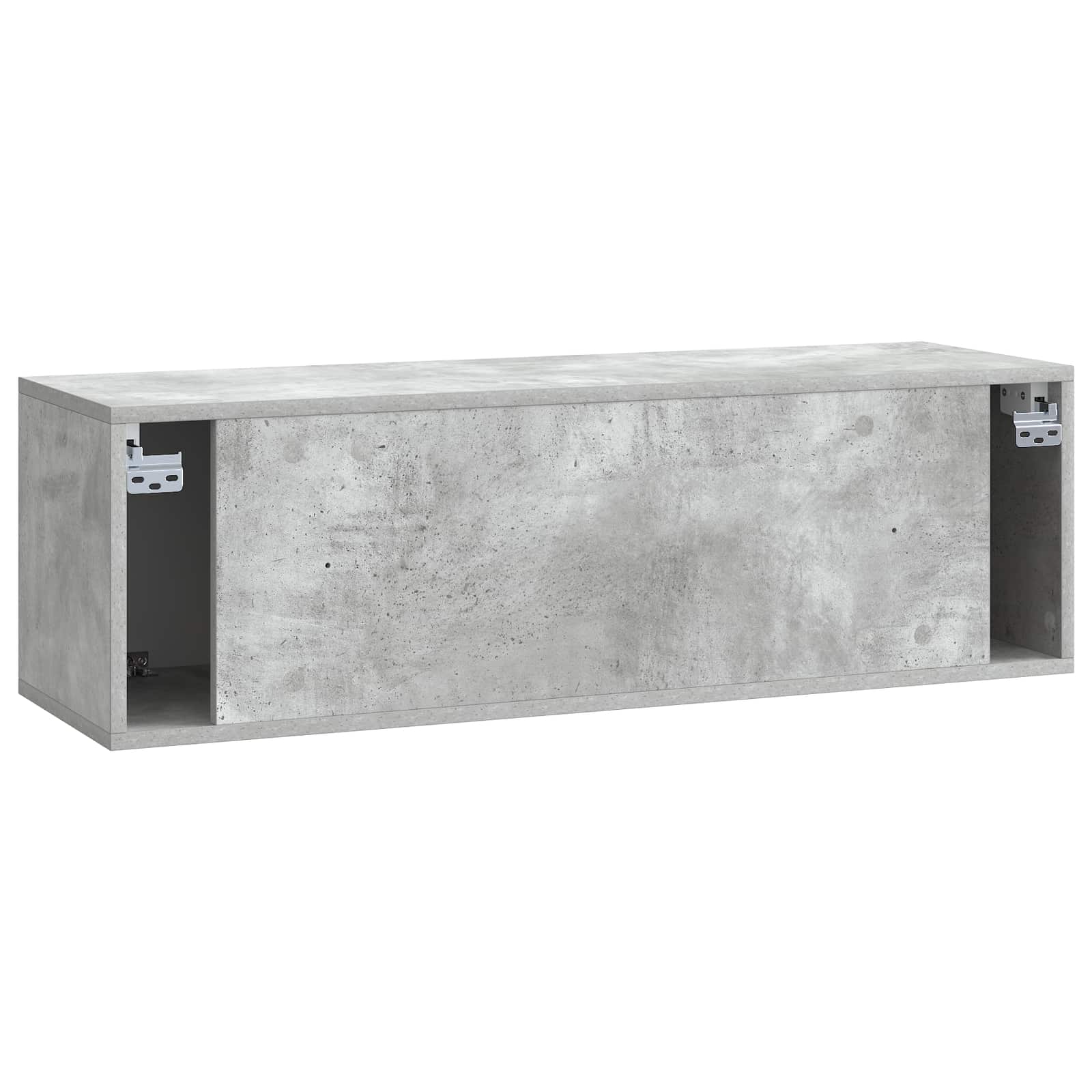 Mobile Porta TV da Muro Grigio Cemento 98 x 31 x 30 cm | homemem39