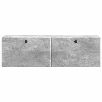 Mobile Porta TV da Muro Grigio Cemento 98 x 31 x 30 cm | homemem39