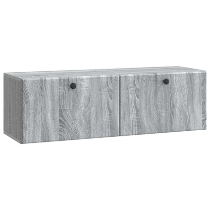 Mobile Porta TV da Muro Grigio Sonoma 98 x 31 x 30 cm | homemem39