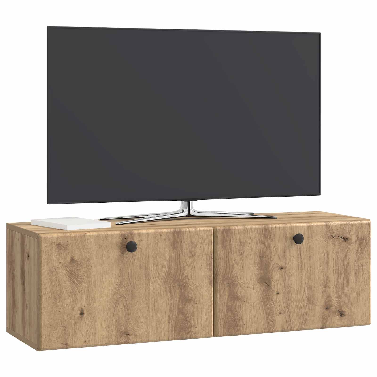 Mobile Porta TV da Muro Rovere Artigianale 98 x 31 x 30 cm | homemem39