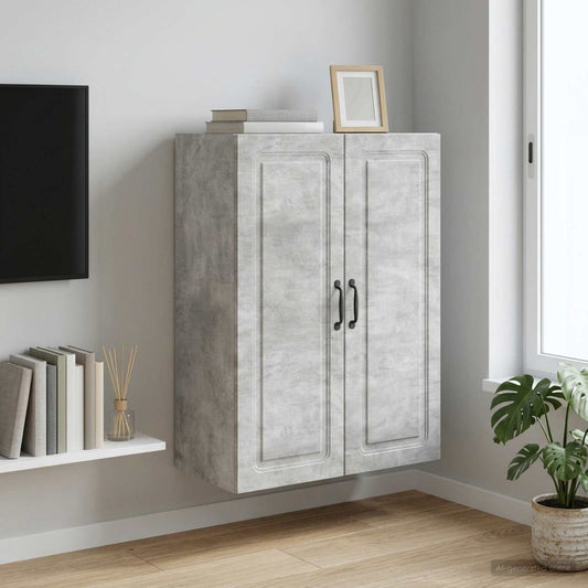 Mobiletto a muro Grigio Cemento 66 x 34,5 x 90 cm | homemem39