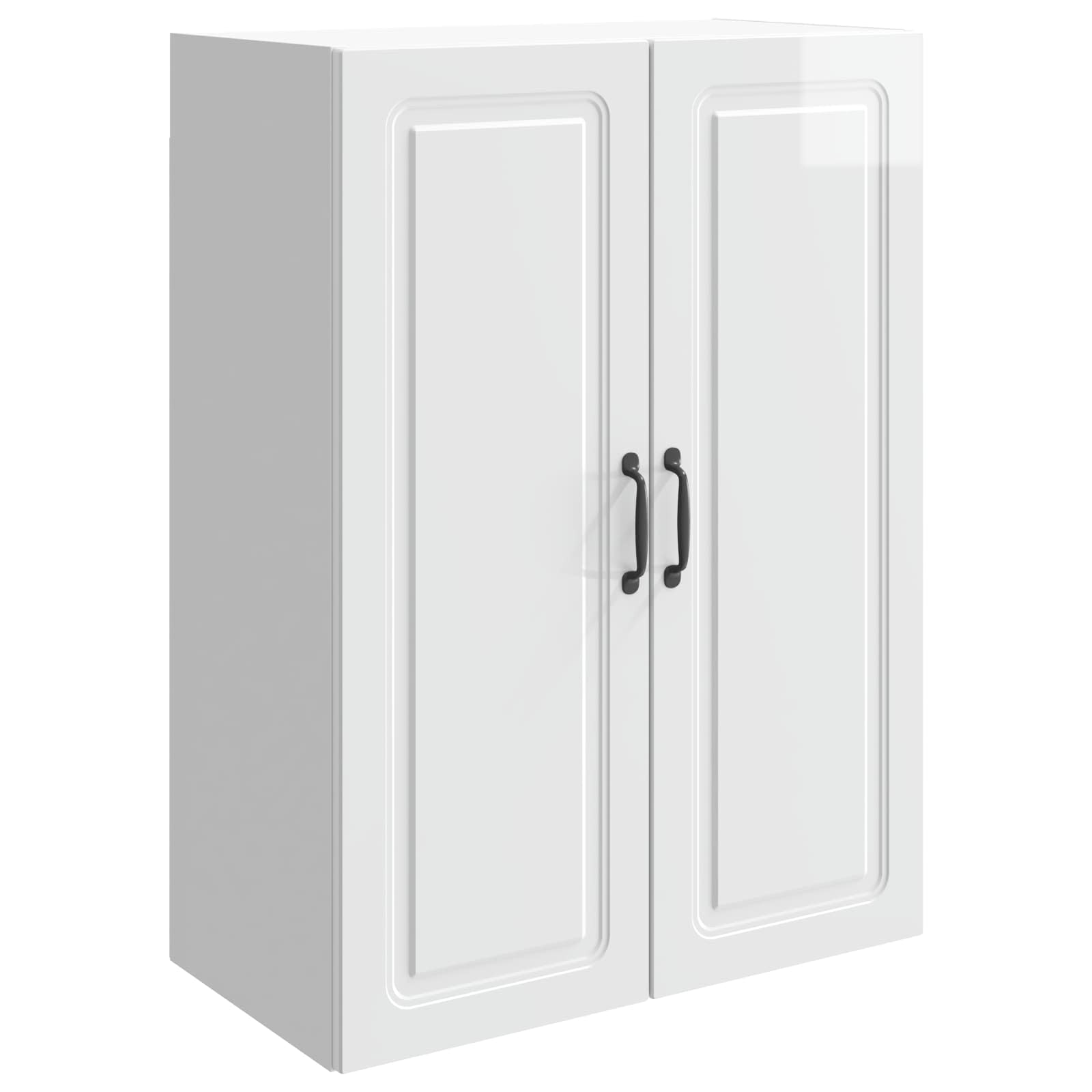 Mobiletto a muro Bianco Lucido 66 x 34,5 x 90 cm | homemem39