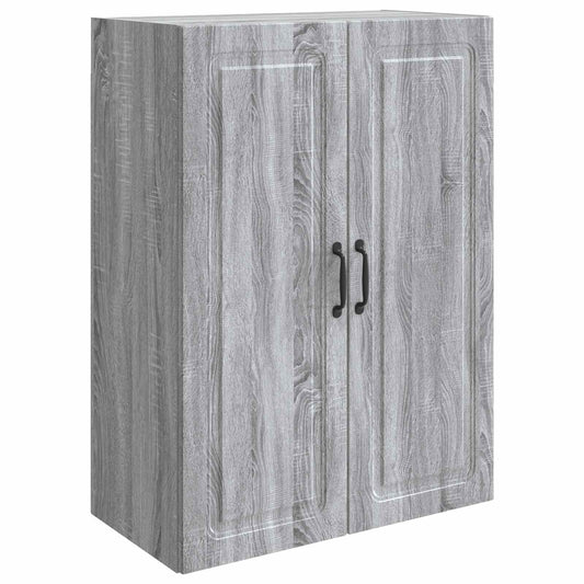 Mobiletto a muro Sonoma grigio 66 x 34,5 x 90 cm | homemem39