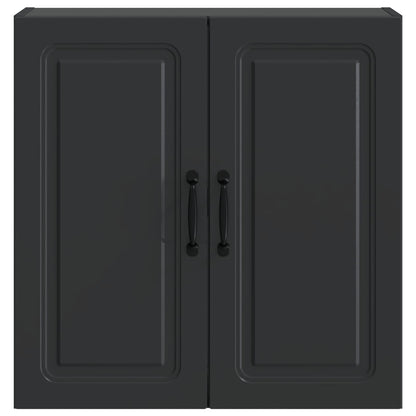 Mobiletto a muro Nero 59 x 31 x 60 cm Legno ingegnerizzato | homemem39