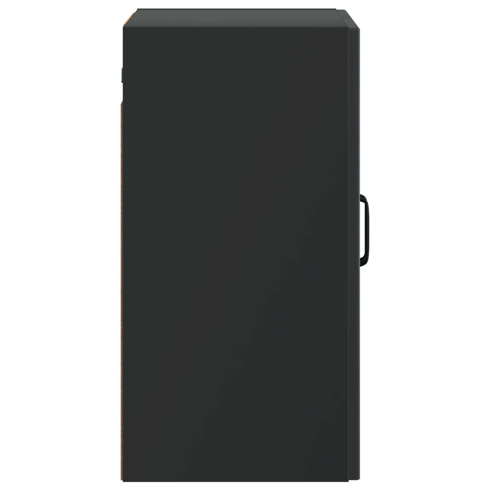 Mobiletto a muro Nero 59 x 31 x 60 cm Legno ingegnerizzato | homemem39