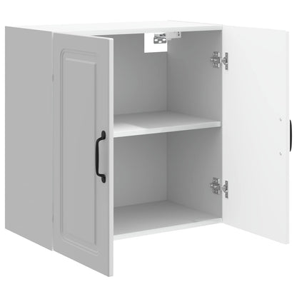 Mobiletto a muro Bianco Lucido 59 x 31 x 60 cm | homemem39