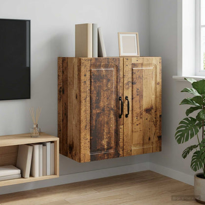 Mobiletto a muro Legno antico 59 x 31 x 60 cm | homemem39