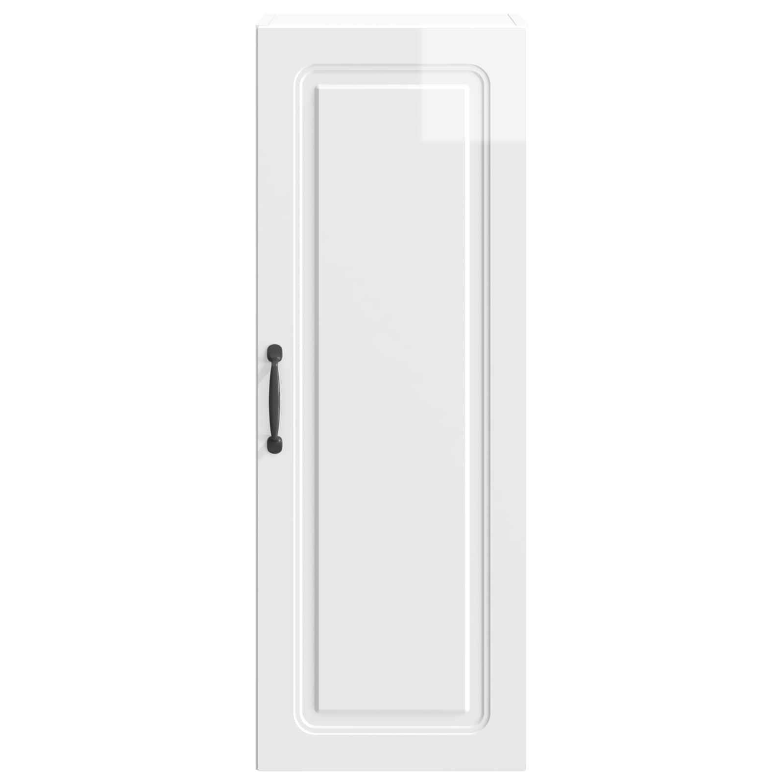Mobiletto a muro Bianco Lucido 33 x 34,5 x 90 cm | homemem39