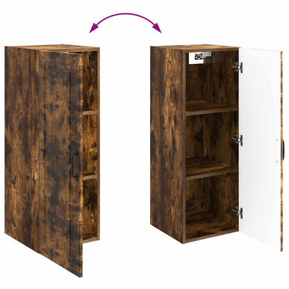 Mobiletto a muro Rovere Fumo 33 x 34,5 x 90 cm | homemem39