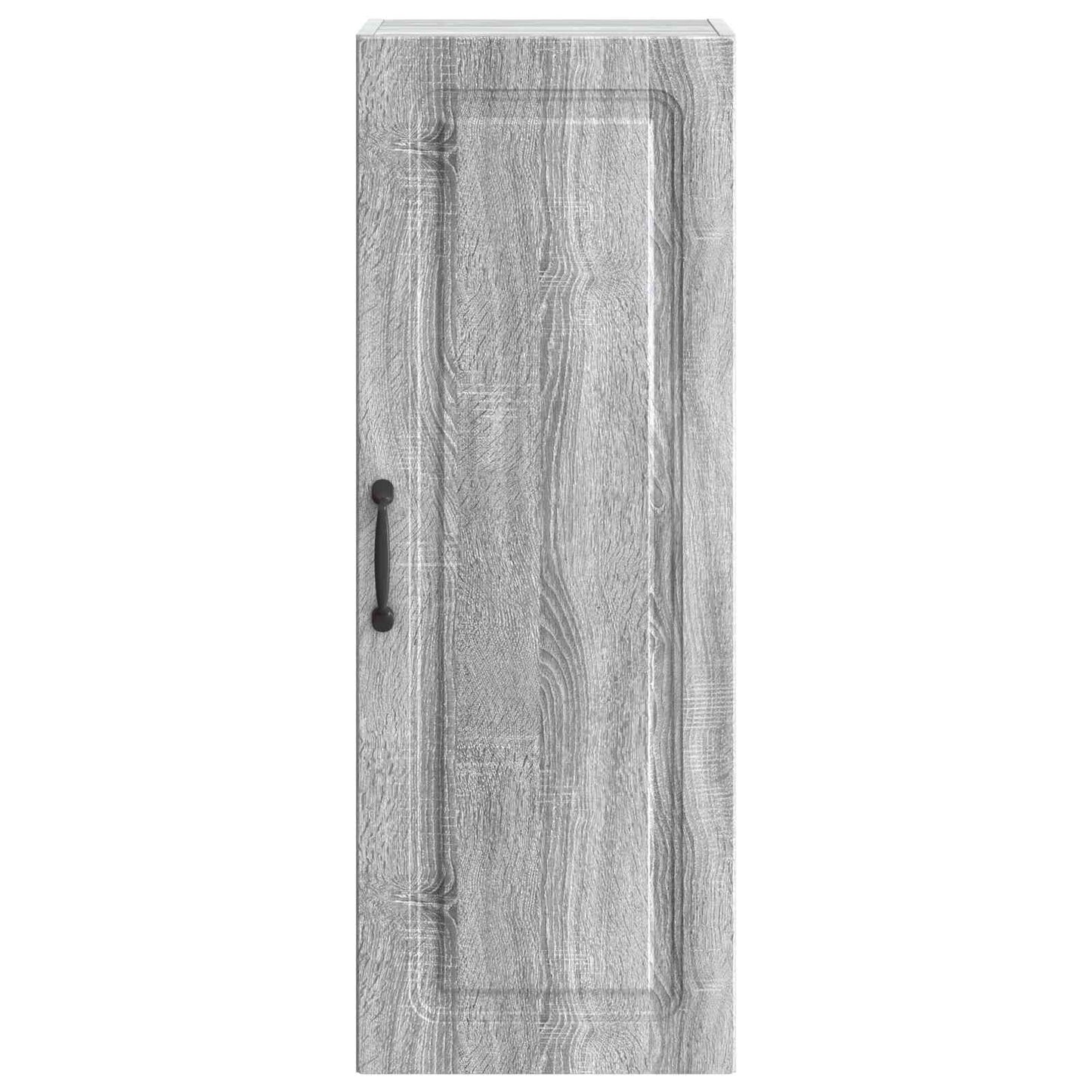 Mobiletto a muro Sonoma grigio 33 x 34,5 x 90 cm