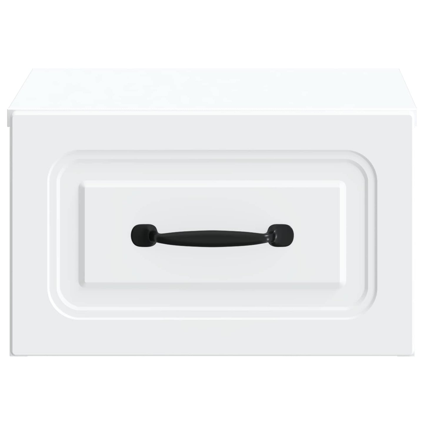 Mobiletto da notte a muro 2 pcs Bianco 34,5 x 33 x 20 cm