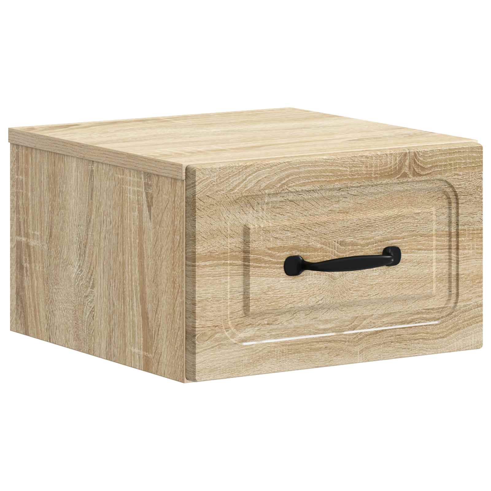 Mobiletto da notte a muro Rovere Sonoma 34,5 x 33 x 20 cm | homemem39