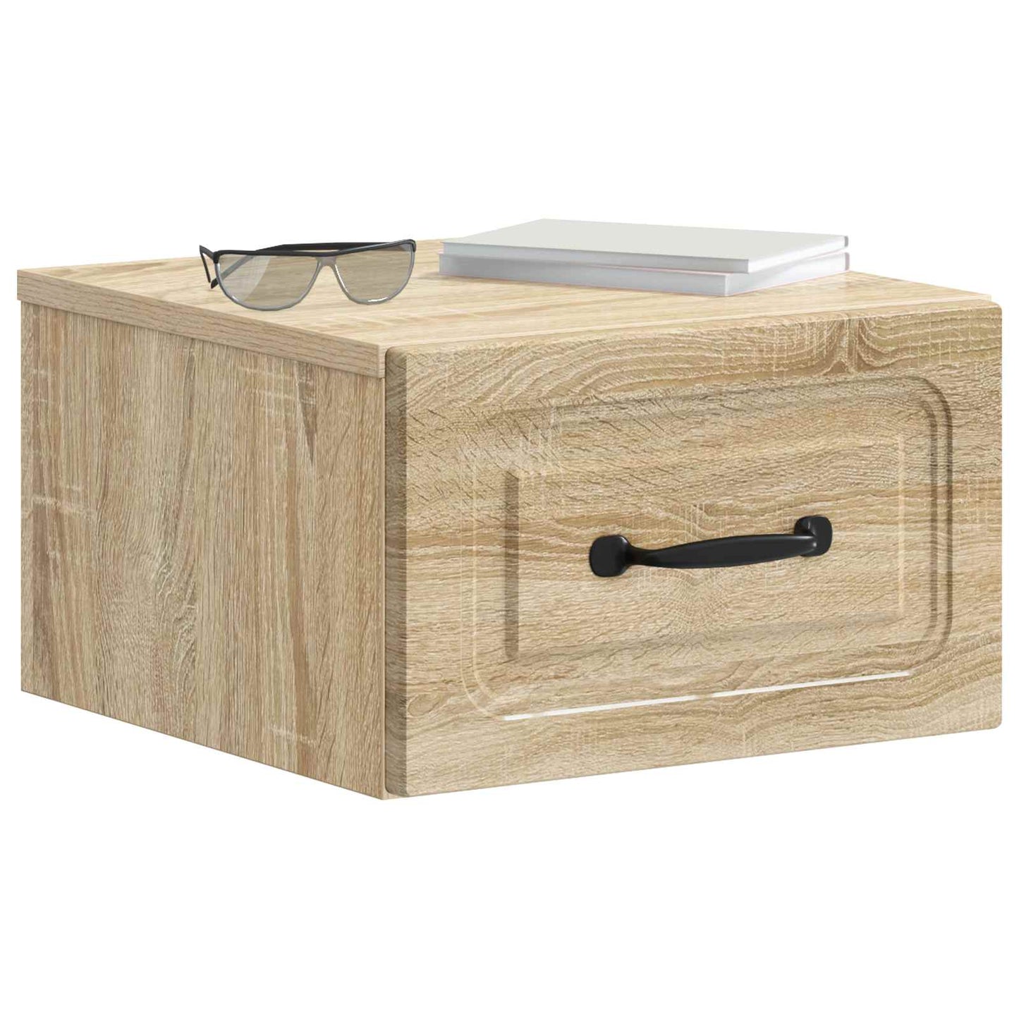 Mobiletto da notte a muro 2 pcs Rovere Sonoma 34,5 x 33 x 20 cm | homemem39