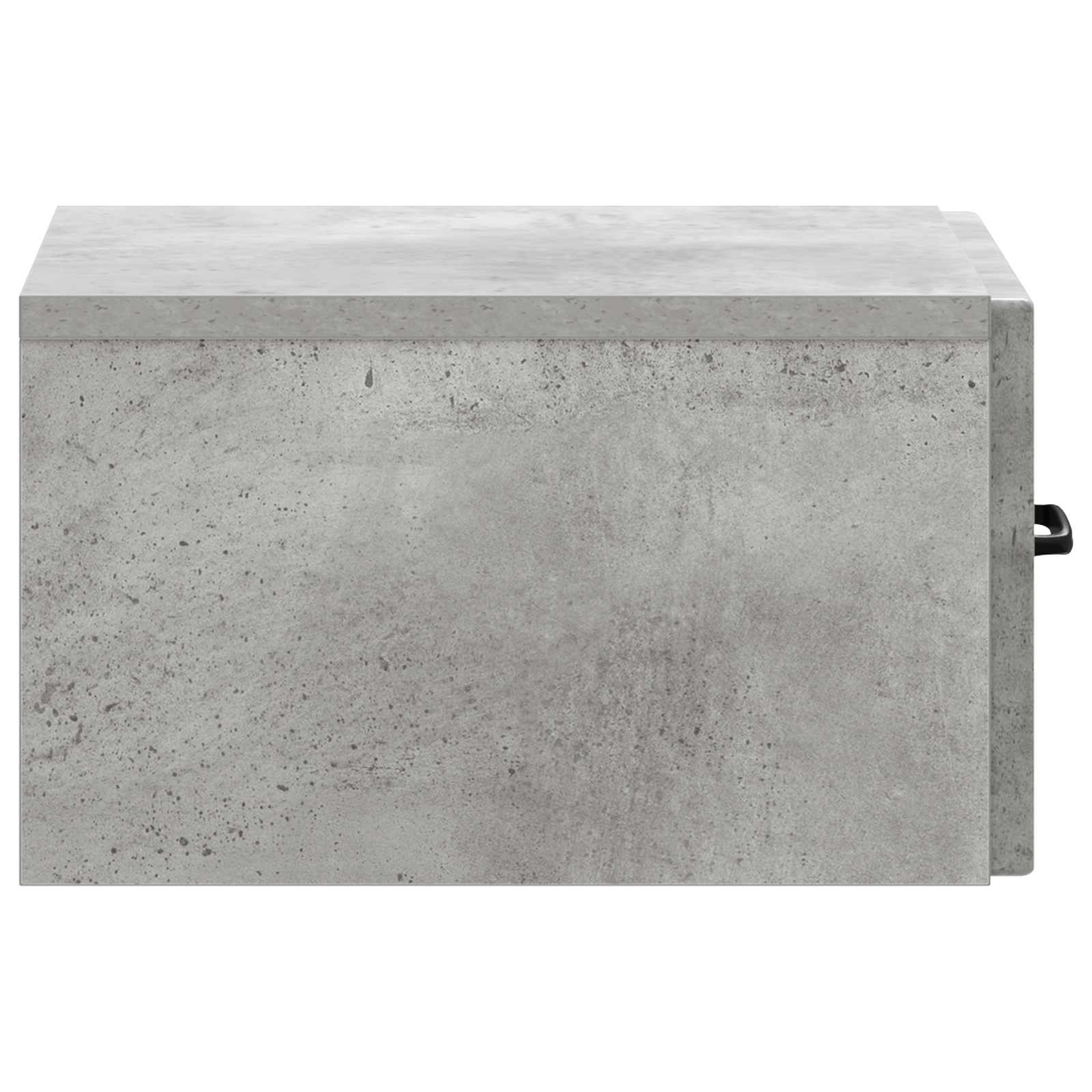Mobiletto da notte a muro Grigio Cemento 34,5 x 33 x 20 cm | homemem39