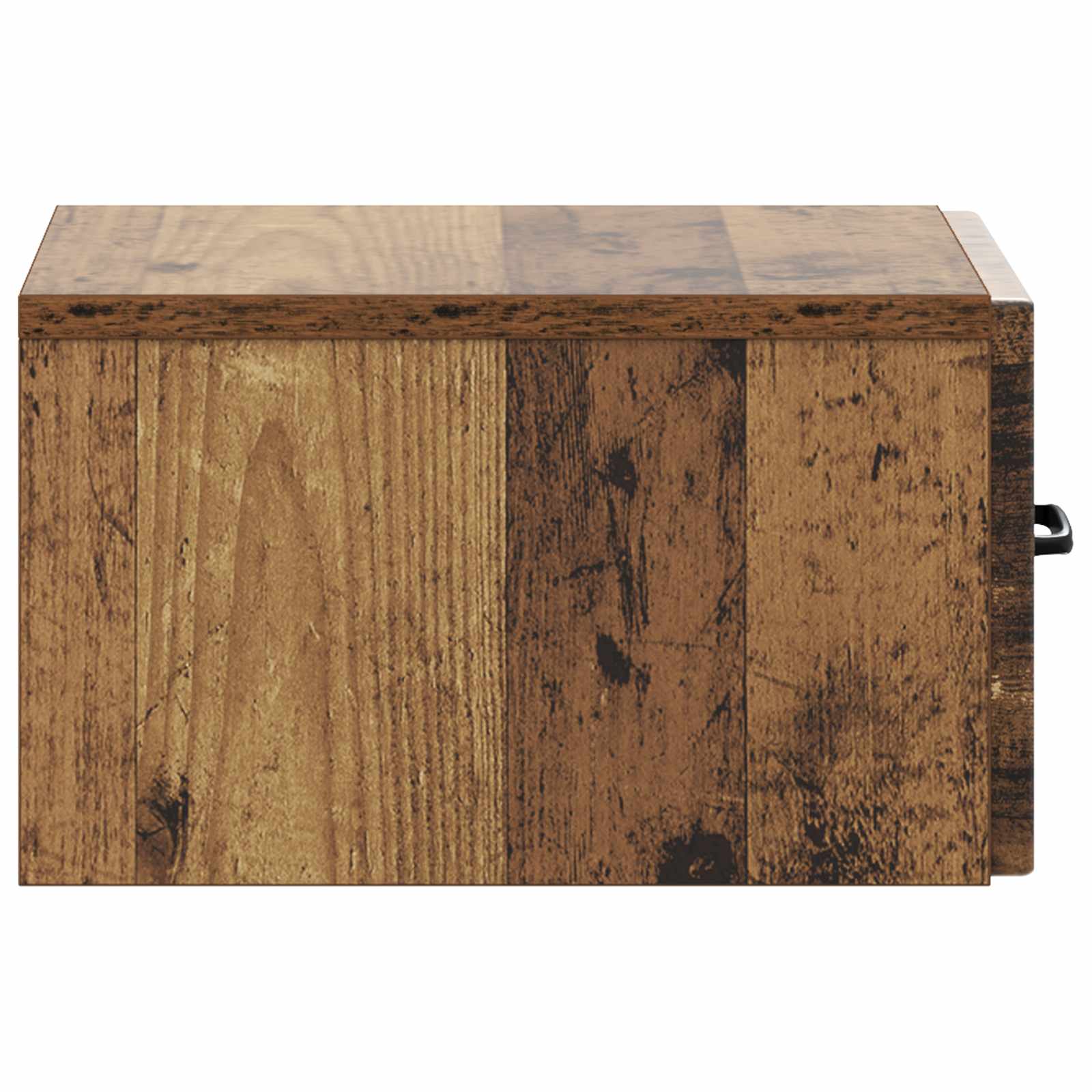Mobiletto da notte a muro 2 pcs Legno antico 34,5 x 33 x 20 cm | homemem39