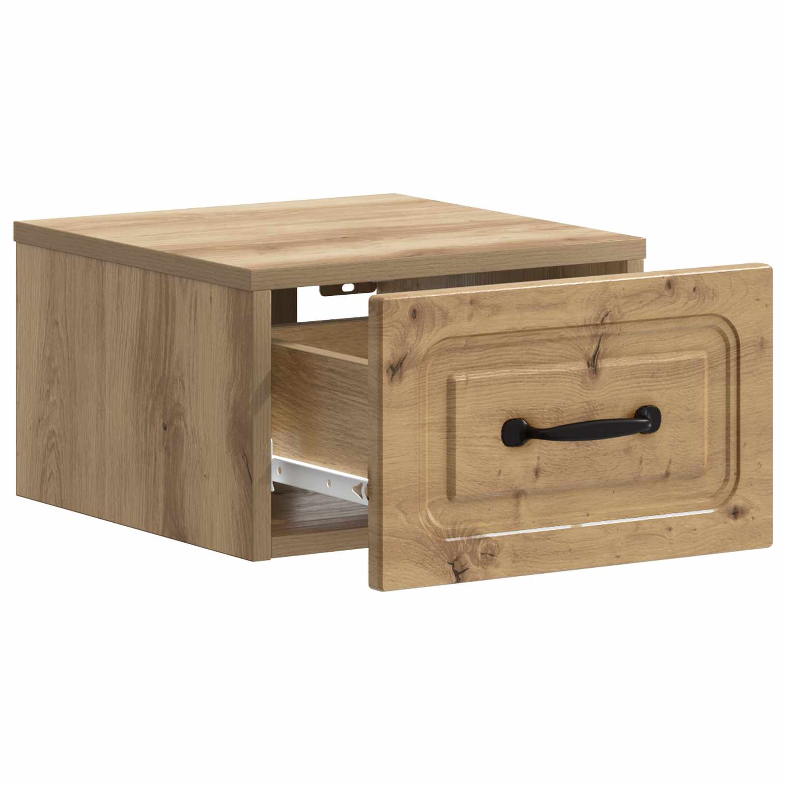 Mobiletto da notte a muro Rovere Artigianale 34,5 x 33 x 20 cm | homemem39