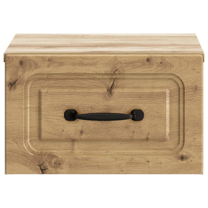 Mobiletto da notte a muro Rovere Artigianale 34,5 x 33 x 20 cm | homemem39