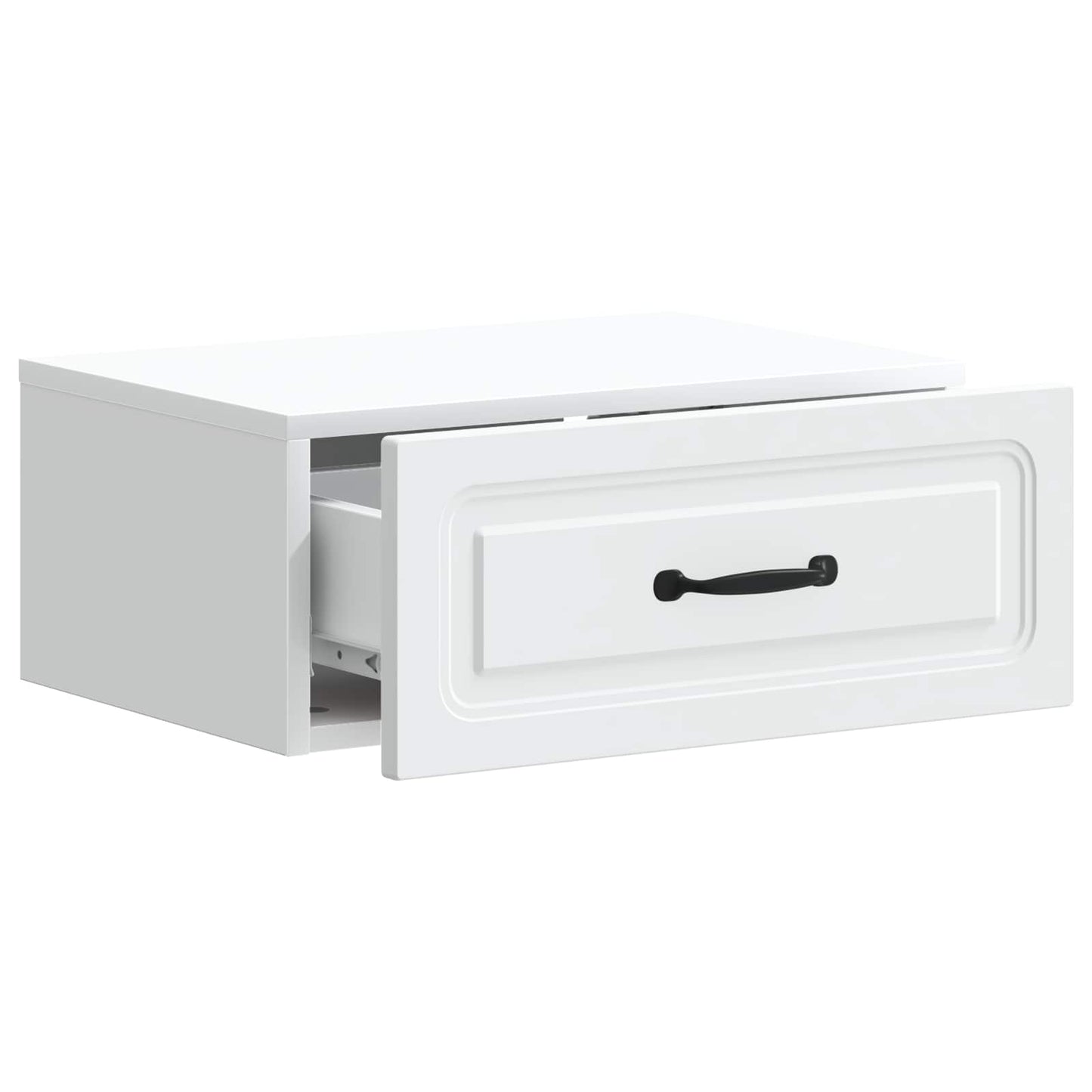 Mobiletto da notte a muro 2 pcs Bianco 49 x 34,5 x 20 cm | homemem39