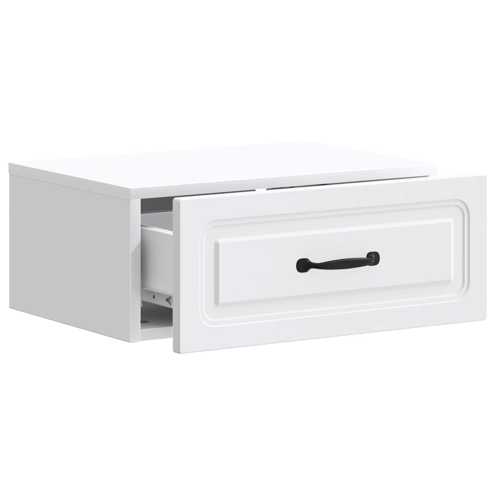 Mobiletto da notte a muro 2 pcs Bianco 49 x 34,5 x 20 cm | homemem39