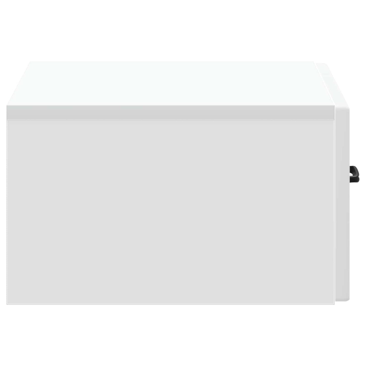 Mobiletto da notte a muro 2 pcs Bianco 49 x 34,5 x 20 cm | homemem39