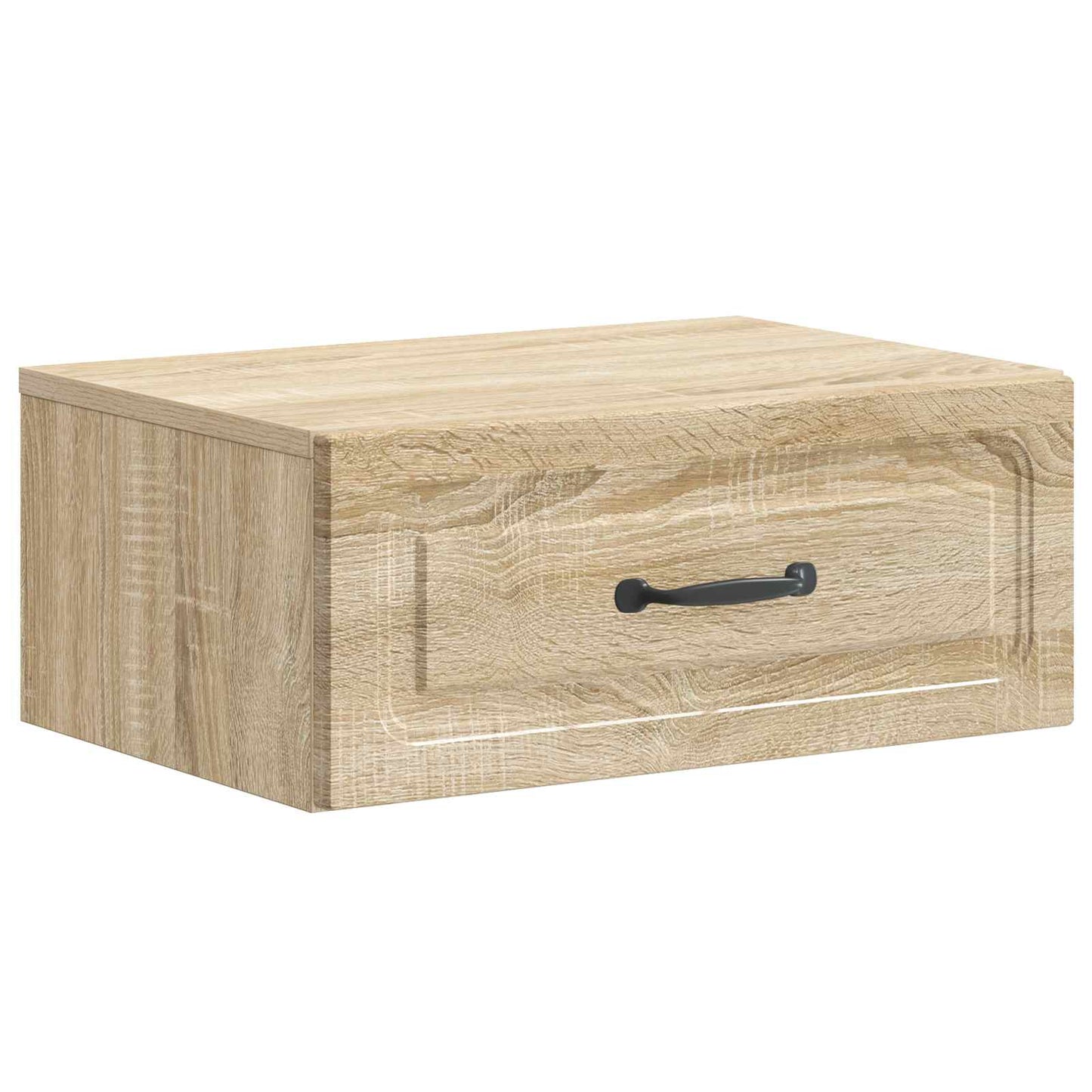 Mobiletto da notte a muro Rovere Sonoma 49 x 34,5 x 20 cm