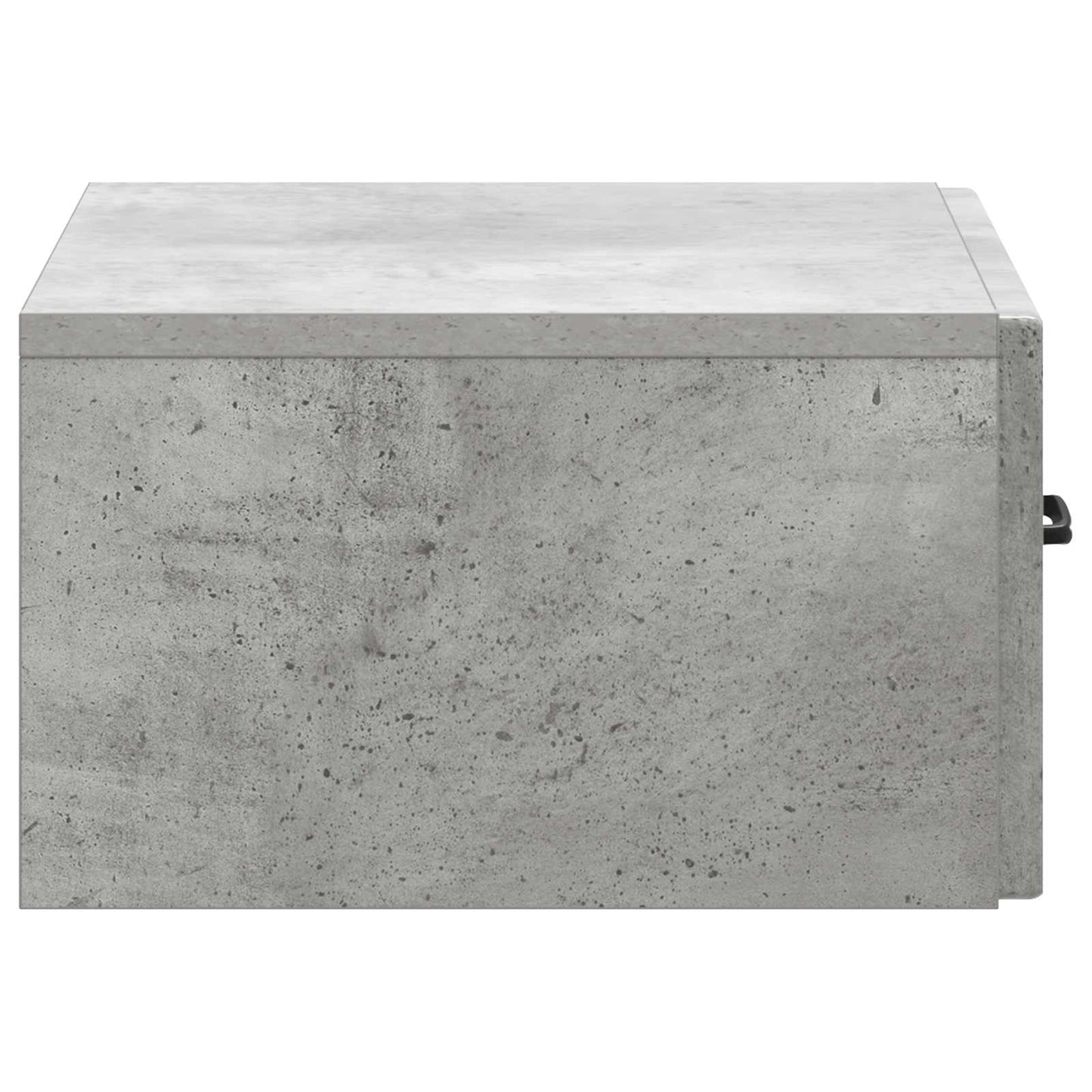 Mobiletto da notte a muro Grigio Cemento 49 x 34,5 x 20 cm | homemem39