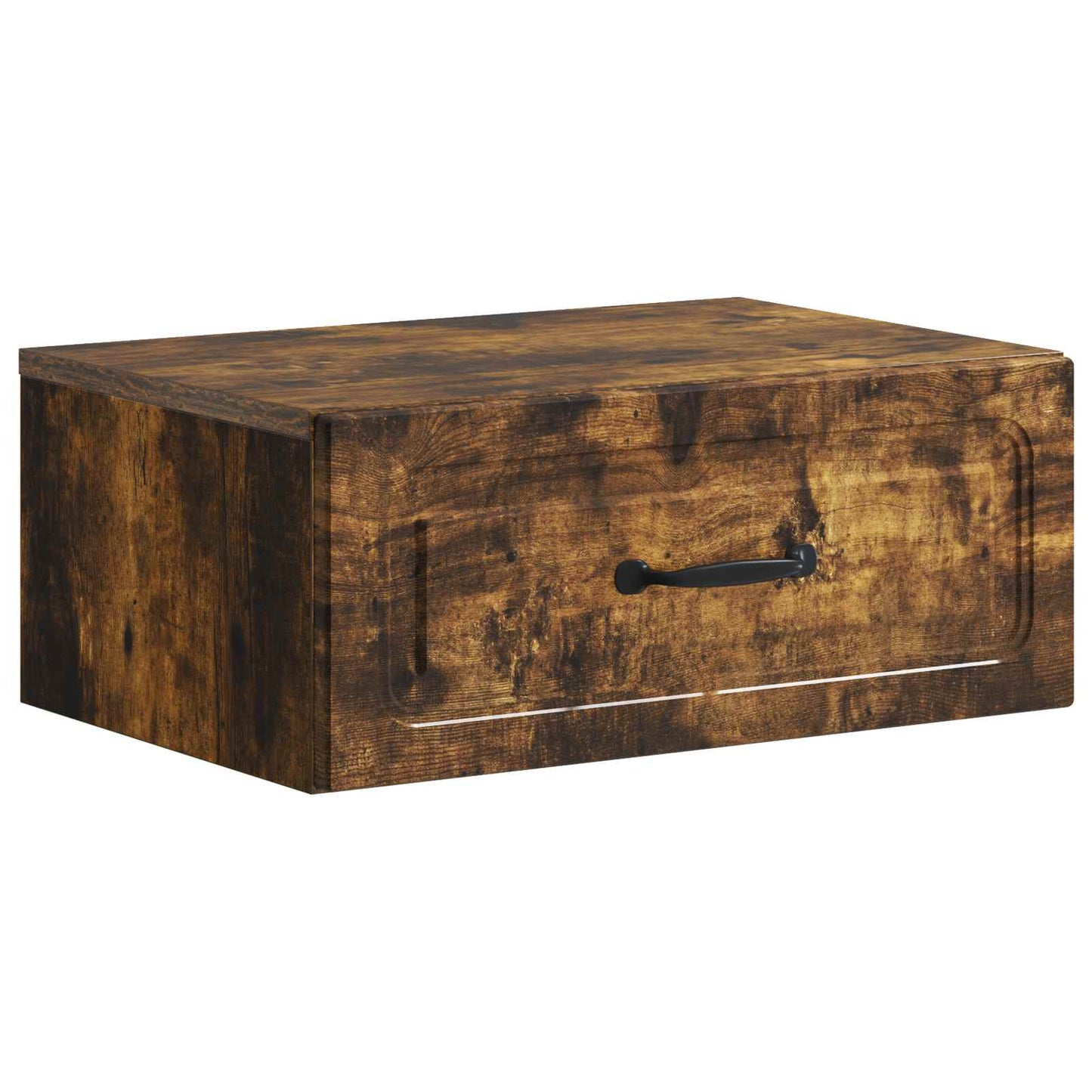 Mobiletto da notte a muro Rovere Fumo 49 x 34,5 x 20 cm | homemem39