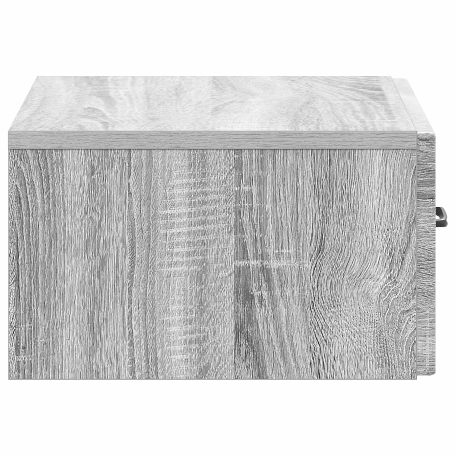 Mobiletto da notte a muro 2 pcs Grigio Sonoma 49 x 34,5 x 20 cm | homemem39